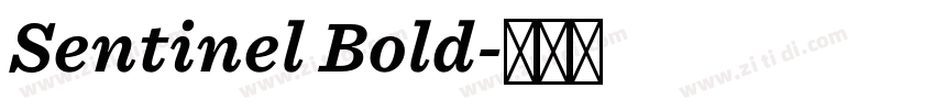 Sentinel Bold字体转换 Sentinel Bold字体转换